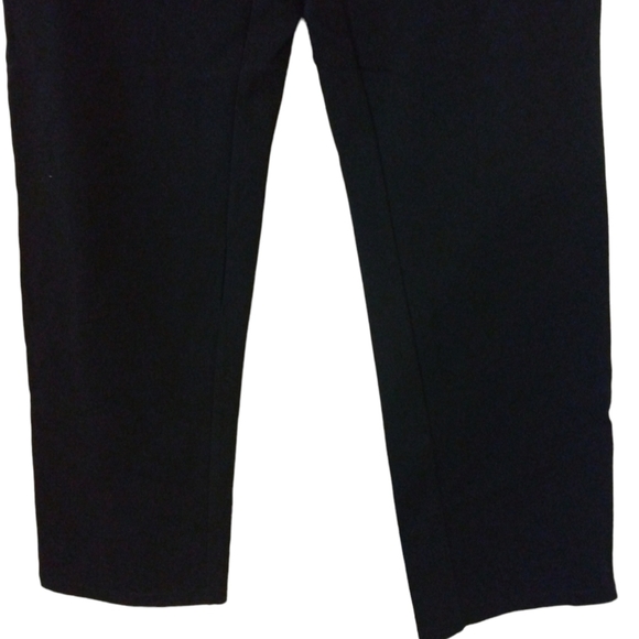 HUE Pull On Stretch Dress Pant Straight Leg Flexible Comfy Business Casual M - Picture 3 of 12